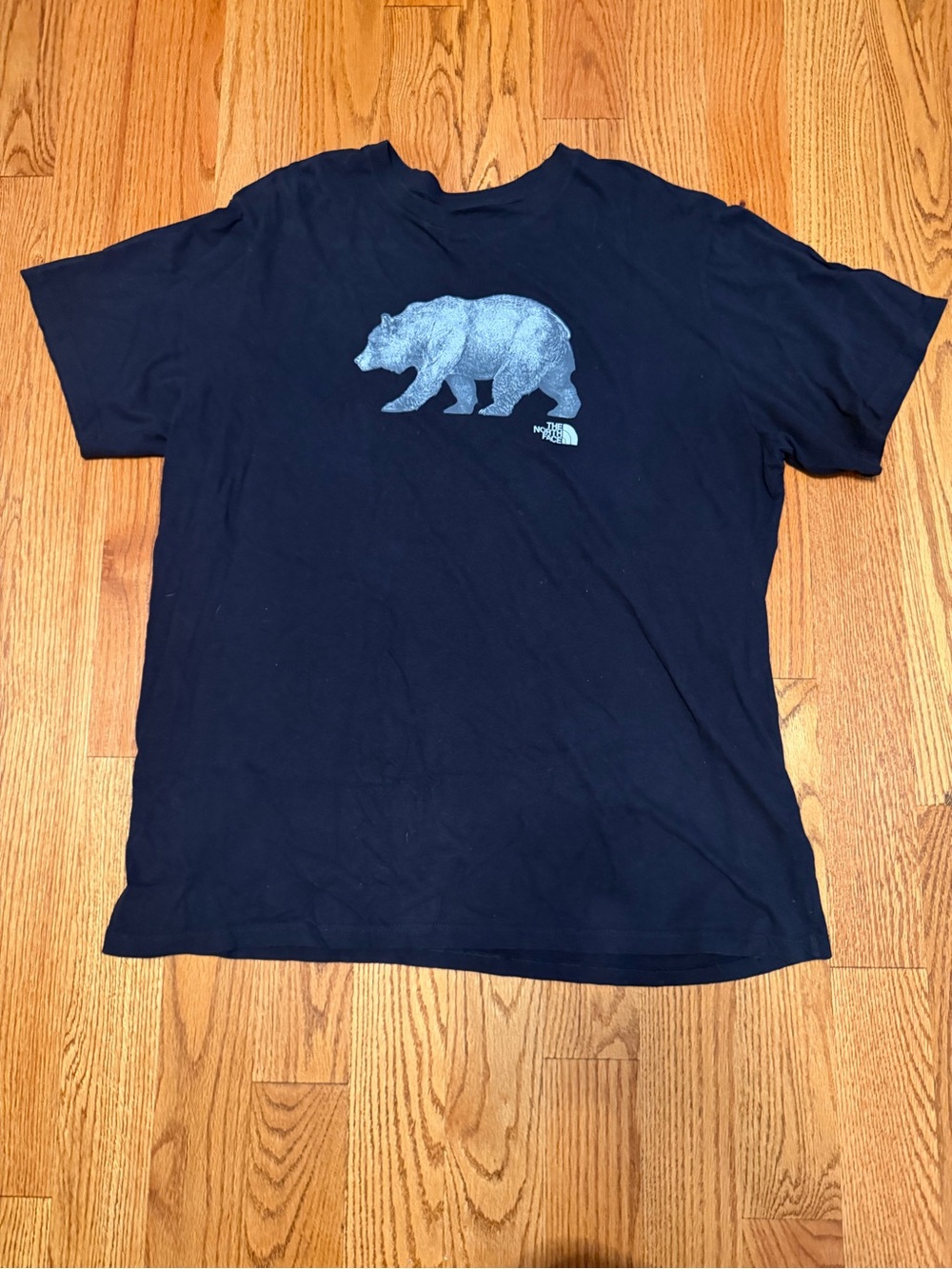 The North Face Black Men's Short Sleeve Bear Graphic Tee